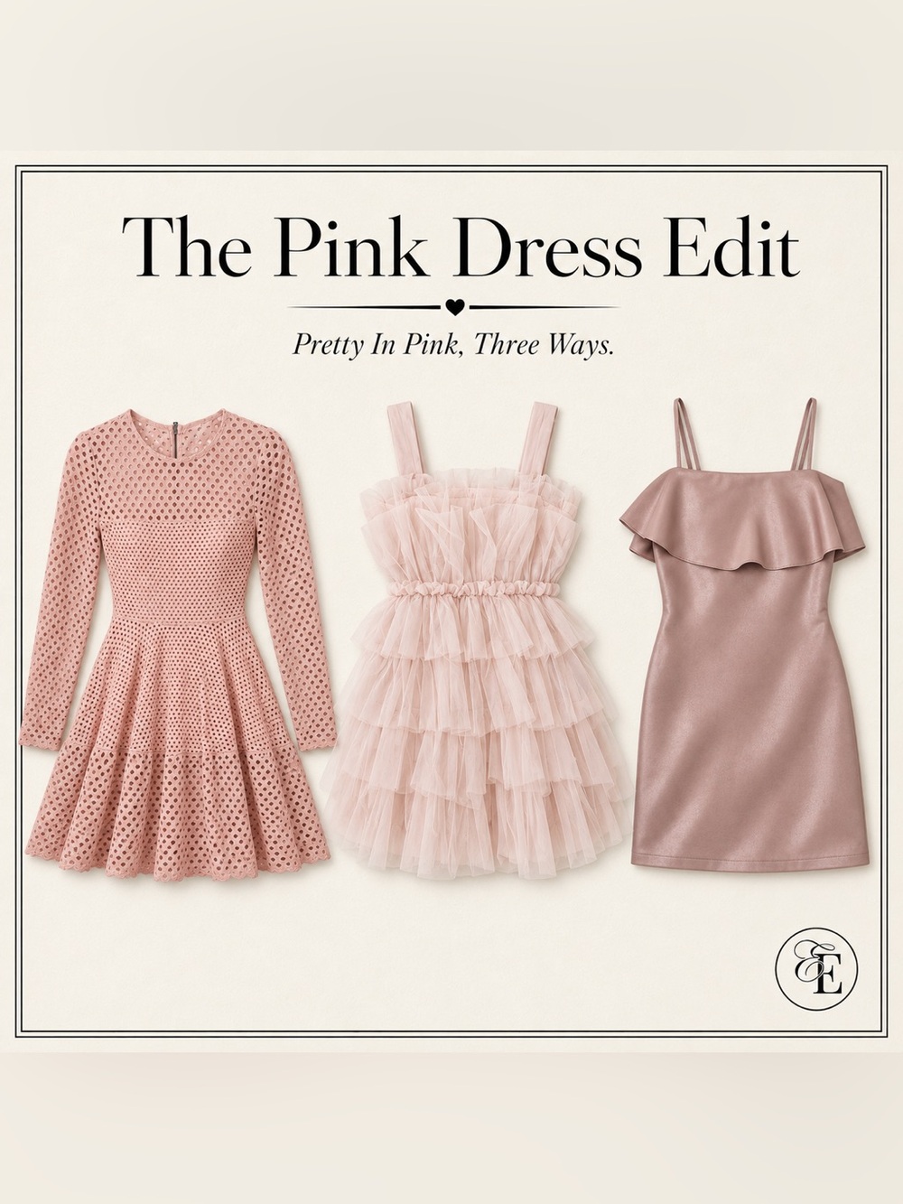 3-Dress Pink Bundle | BCBGMAXAZRIA, Kimchi Blue & Streetwear Society XXS–S